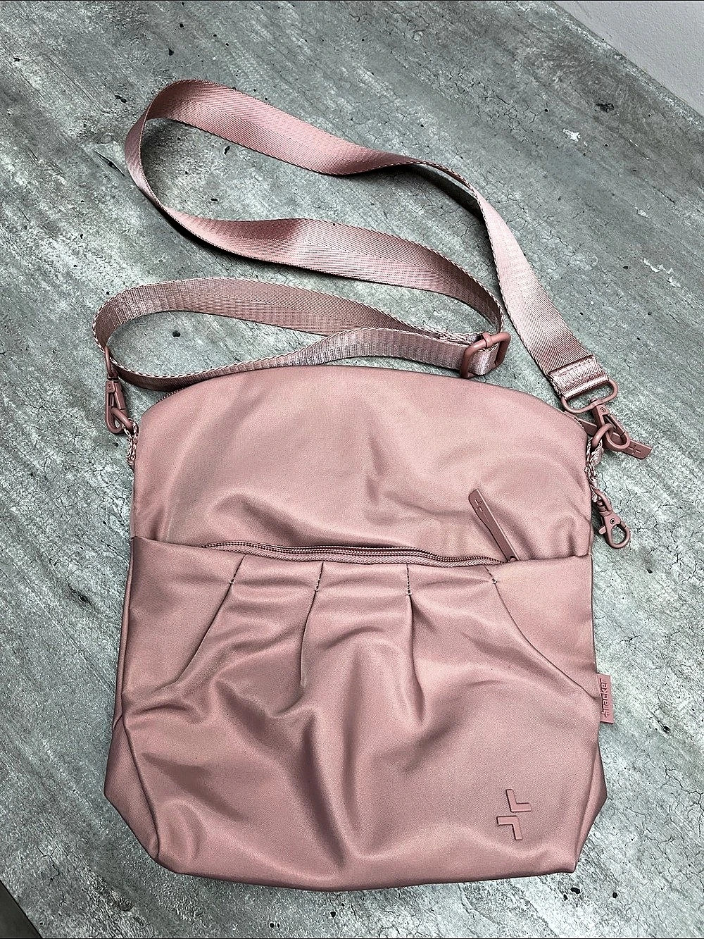 Lug Pink Crossbody Bag Like New